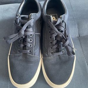 Vans Unisex Old Skool Waffle Wall Dress Blue/True White. Mens 9